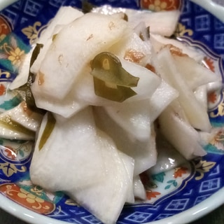 かぶと梅干しの和え物☆さっぱりと